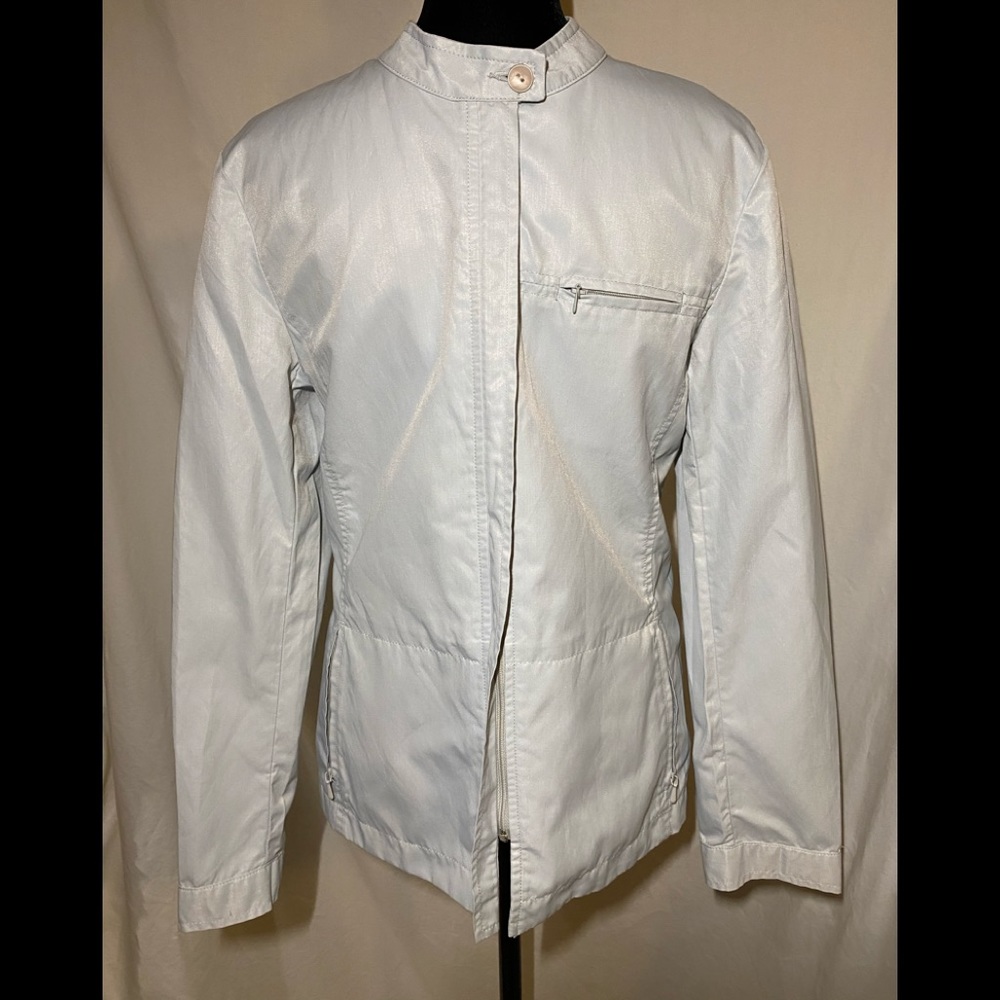 New Man slim fit collarless jacket-Made In France